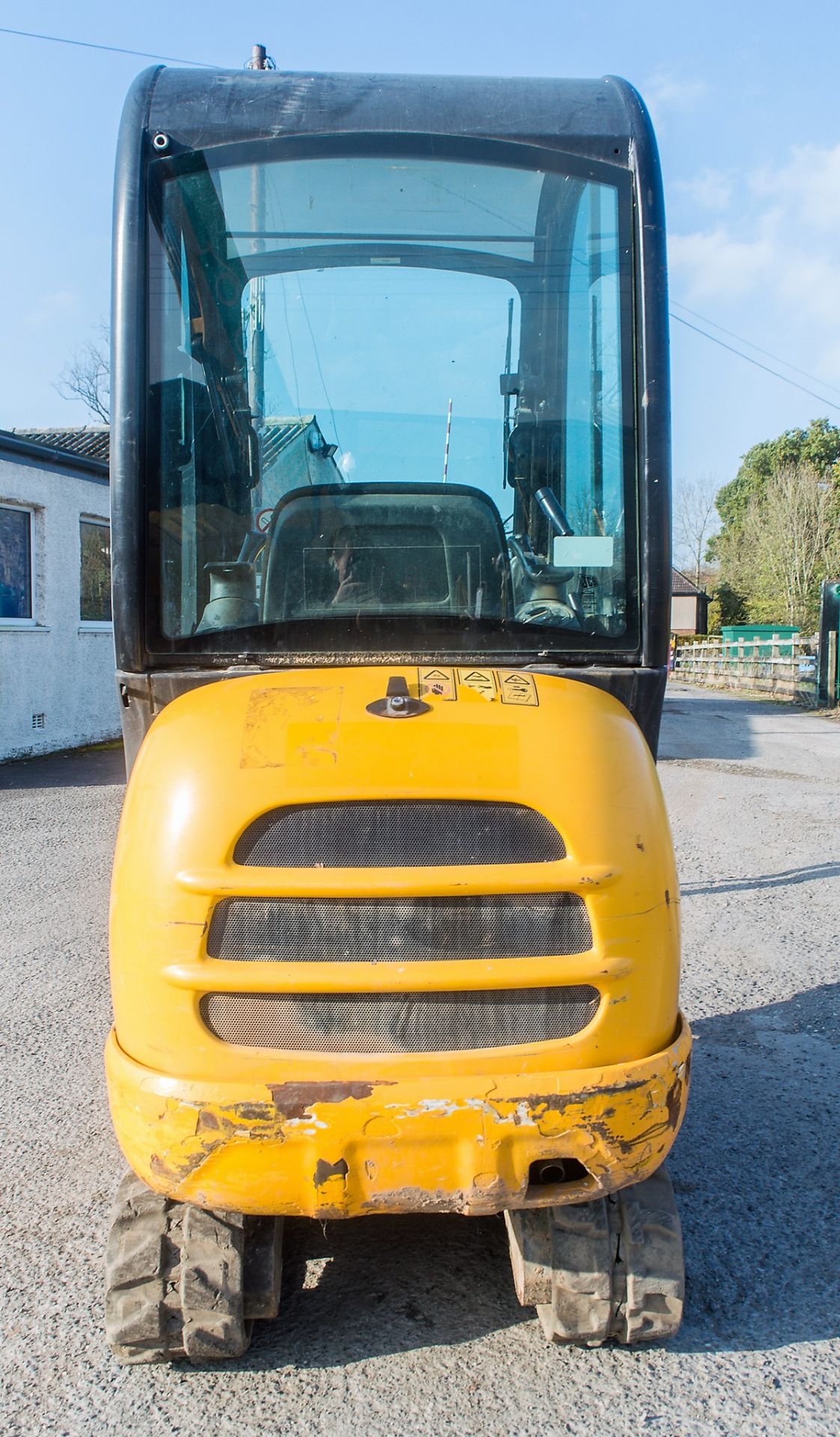 JCB 8018 1.5 tonne rubber tracked mini excavator Year: 2013 S/N: 2074561 Recorded Hours: 1630 blade, - Image 6 of 19