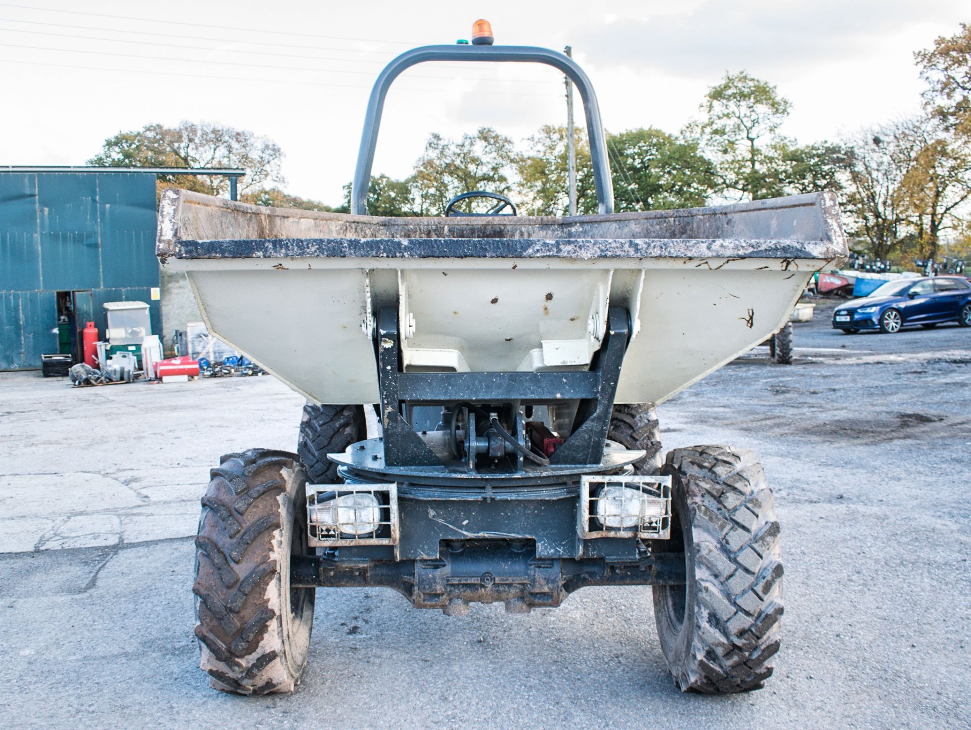 Benford Terex 3 tonne swivel skip dumper Year: 2007 S/N: E705FS196 Recorded Hours: Not displayed ( - Image 9 of 36