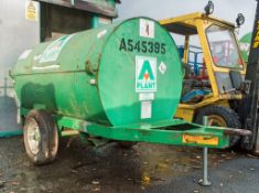 Trailer Engineering 250 gallon site tow bunded fuel bowser c/w hand pump, delivery hose & nozzle