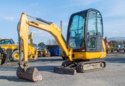JCB 8018 1.5 tonne rubber tracked mini excavator Year: 2013 S/N: 2074561 Recorded Hours: 1630 blade,