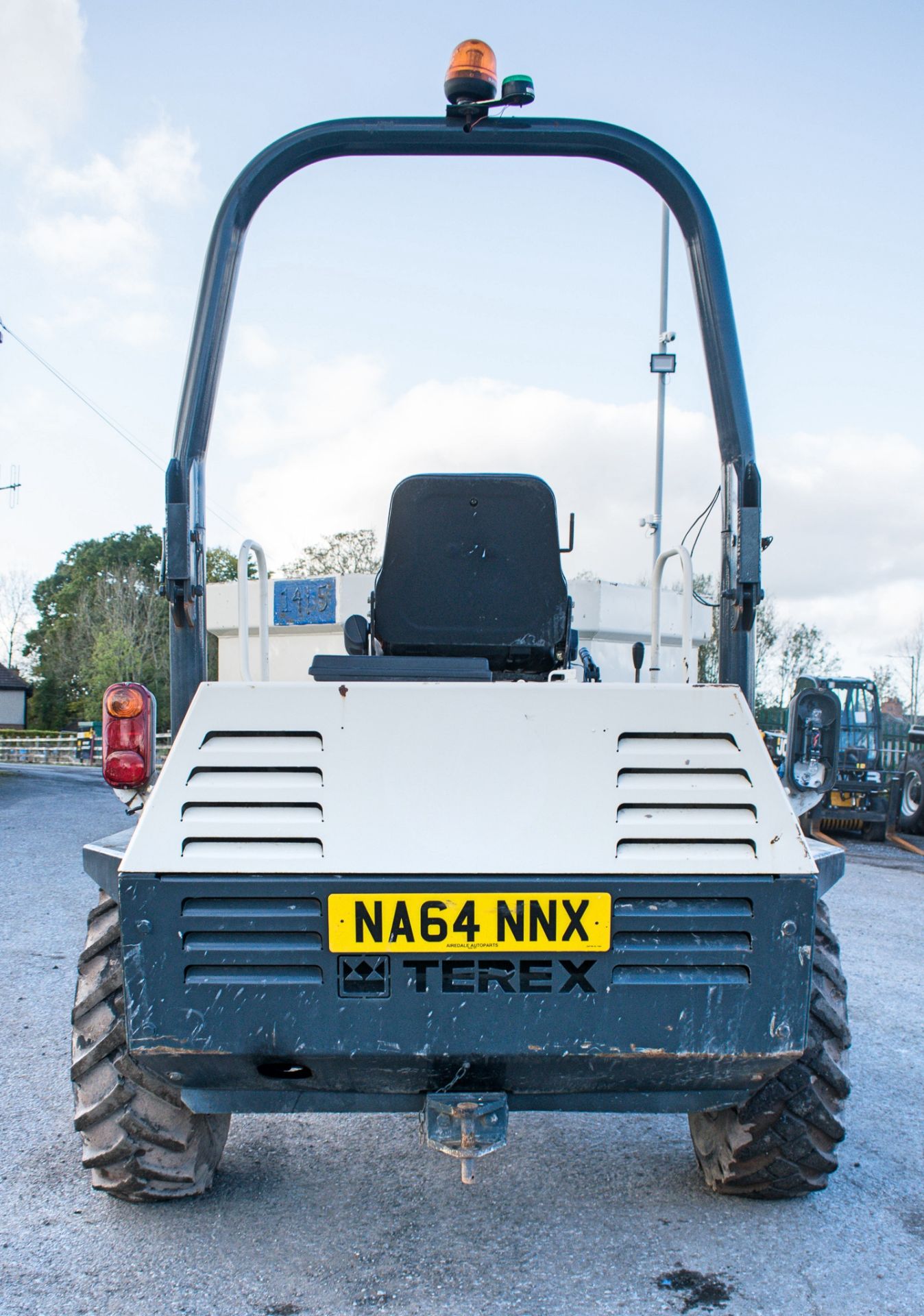 Benford Terex 3 tonne swivel skip dumper Year: 2007 S/N: E705FS196 Recorded Hours: Not displayed ( - Image 12 of 36