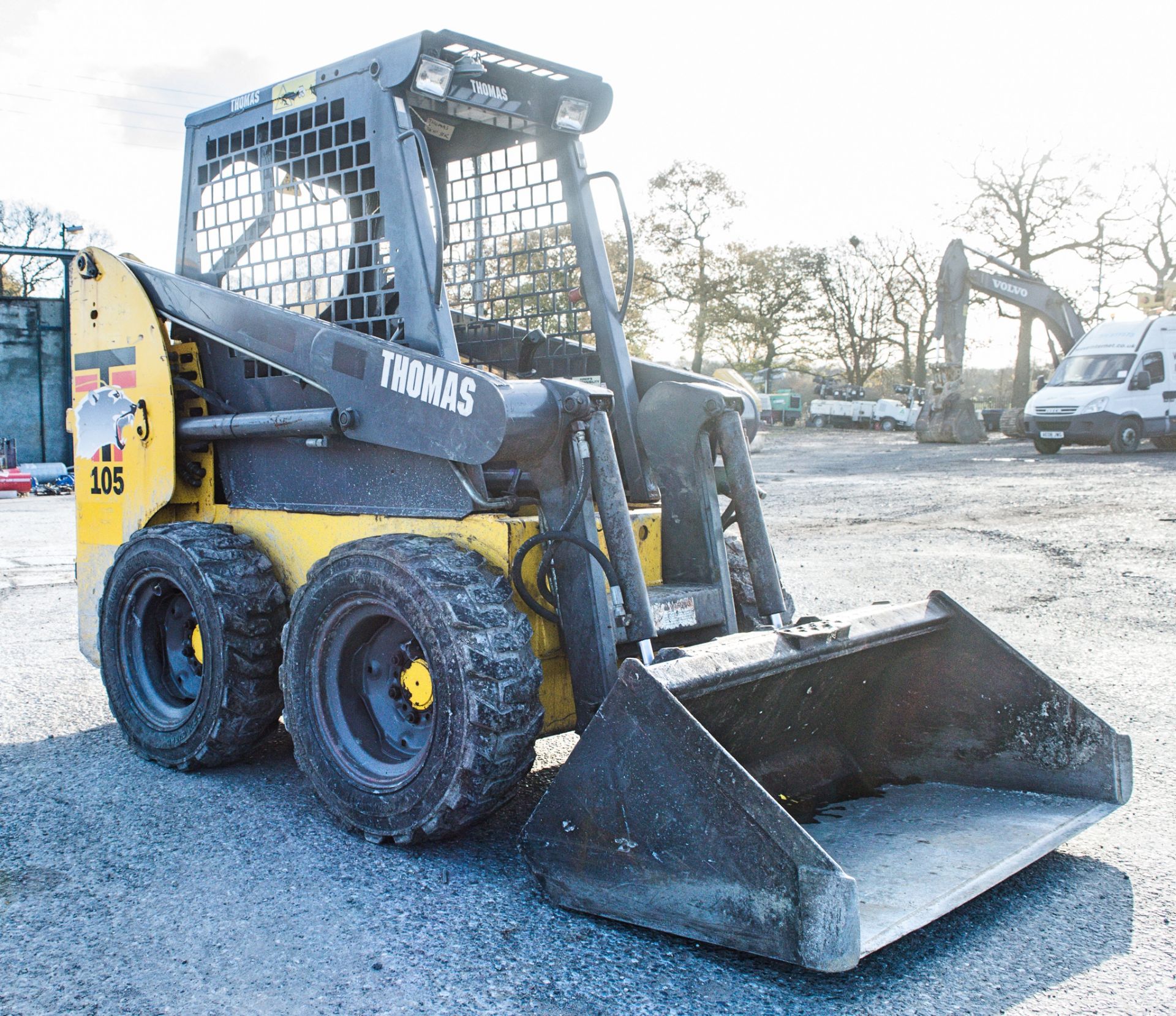 Thomas 105 skidsteer loader Year: 2008 S/N: 2148 Recorded Hours: 1488 SHC7259 - Bild 2 aus 12