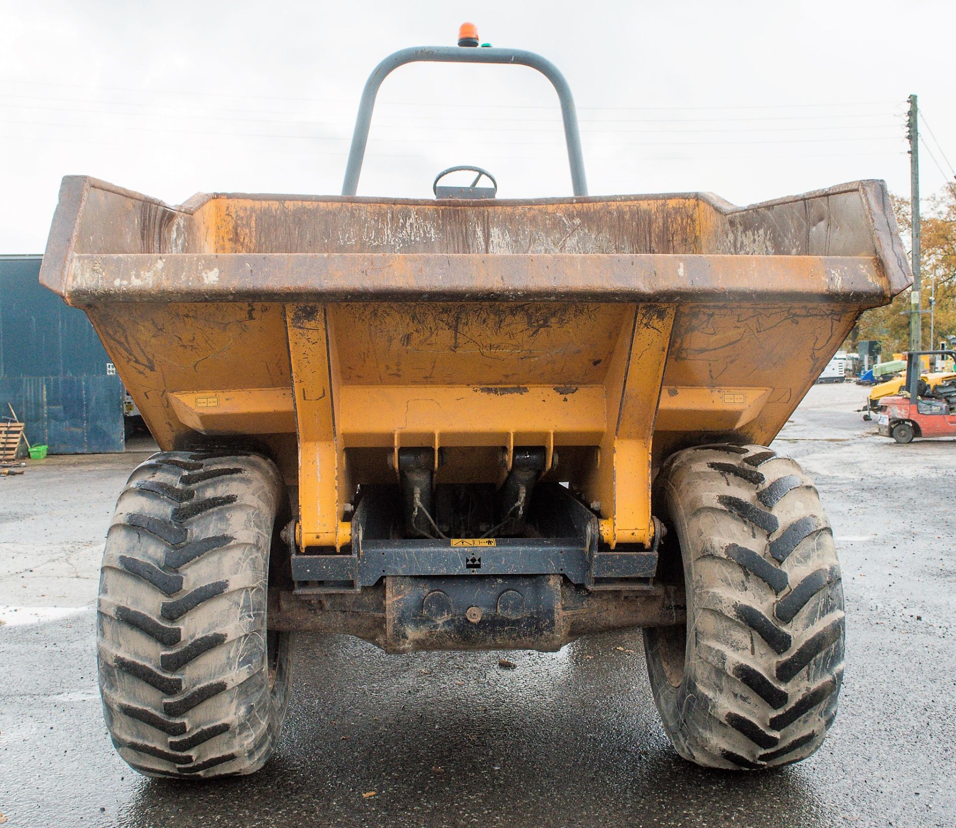 Benford Terex PT9000 9 tonne straight skip dumper Year: 2007 S/N: E707FM360 Recorded Hours:3913 - Image 5 of 19