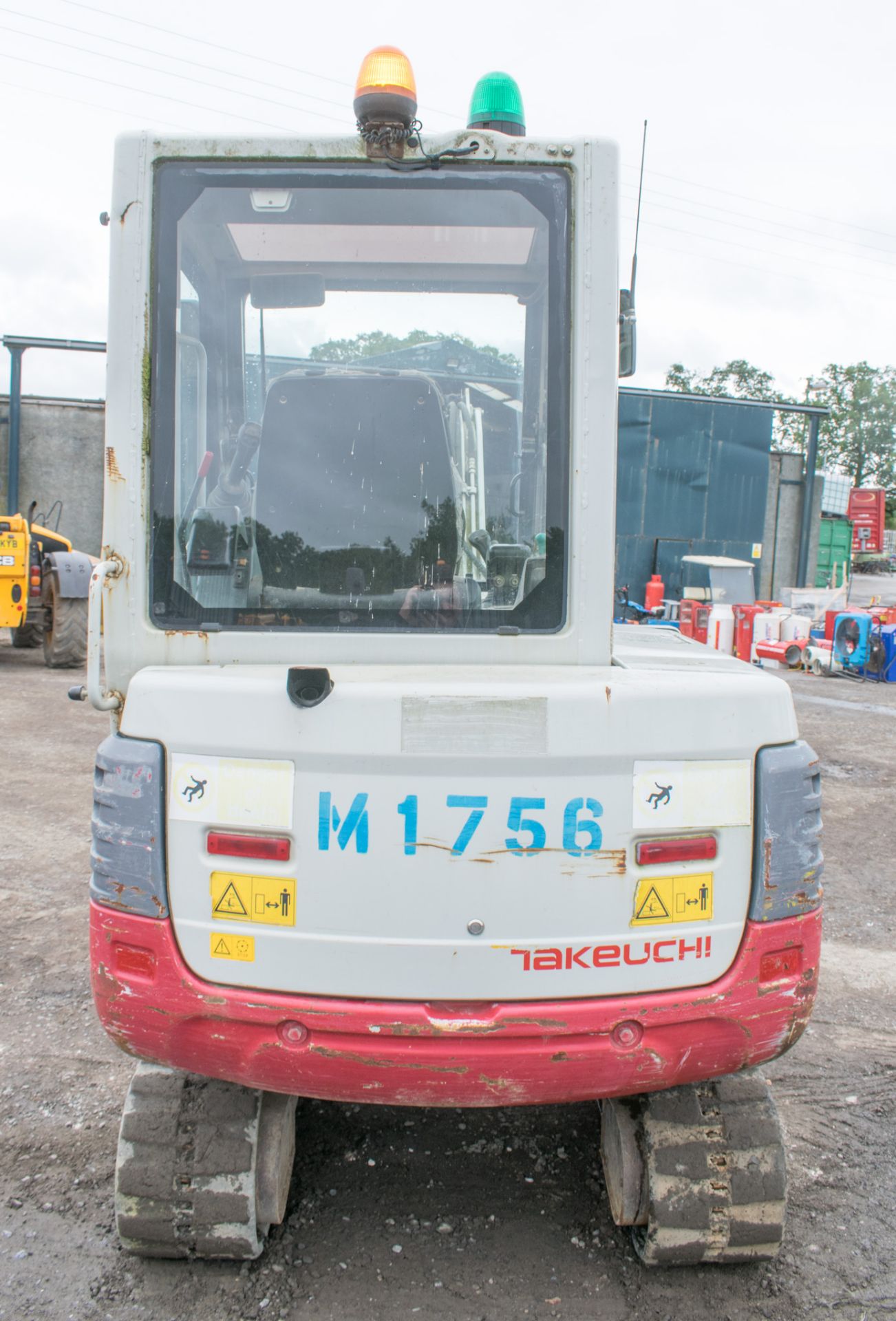 Takeuchi TB 228 2.8 tonne rubber tracked mini excavator  Year: 2014 S/N: 122803281 Recorded Hours: - Image 3 of 14