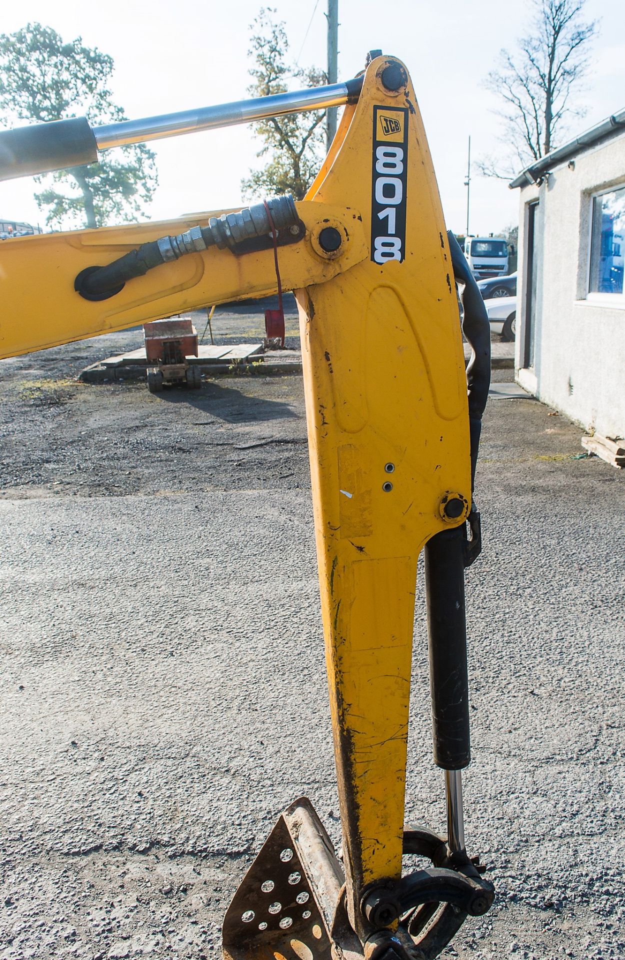 JCB 8018 1.5 tonne rubber tracked mini excavator Year: 2013 S/N: 2074561 Recorded Hours: 1630 blade, - Image 14 of 19