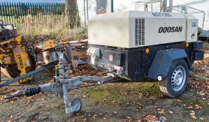 Doosan 741 E diesel driven mobile air compressor / generator  Year: 2012 S/N: 431418 Recorded hours: