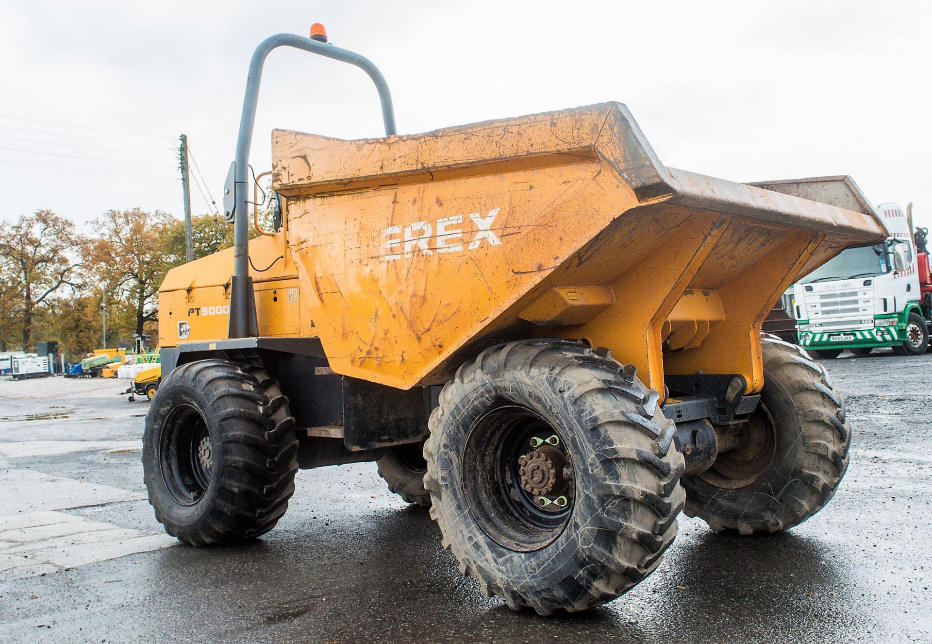 Benford Terex PT9000 9 tonne straight skip dumper Year: 2007 S/N: E707FM360 Recorded Hours:3913 - Image 2 of 19