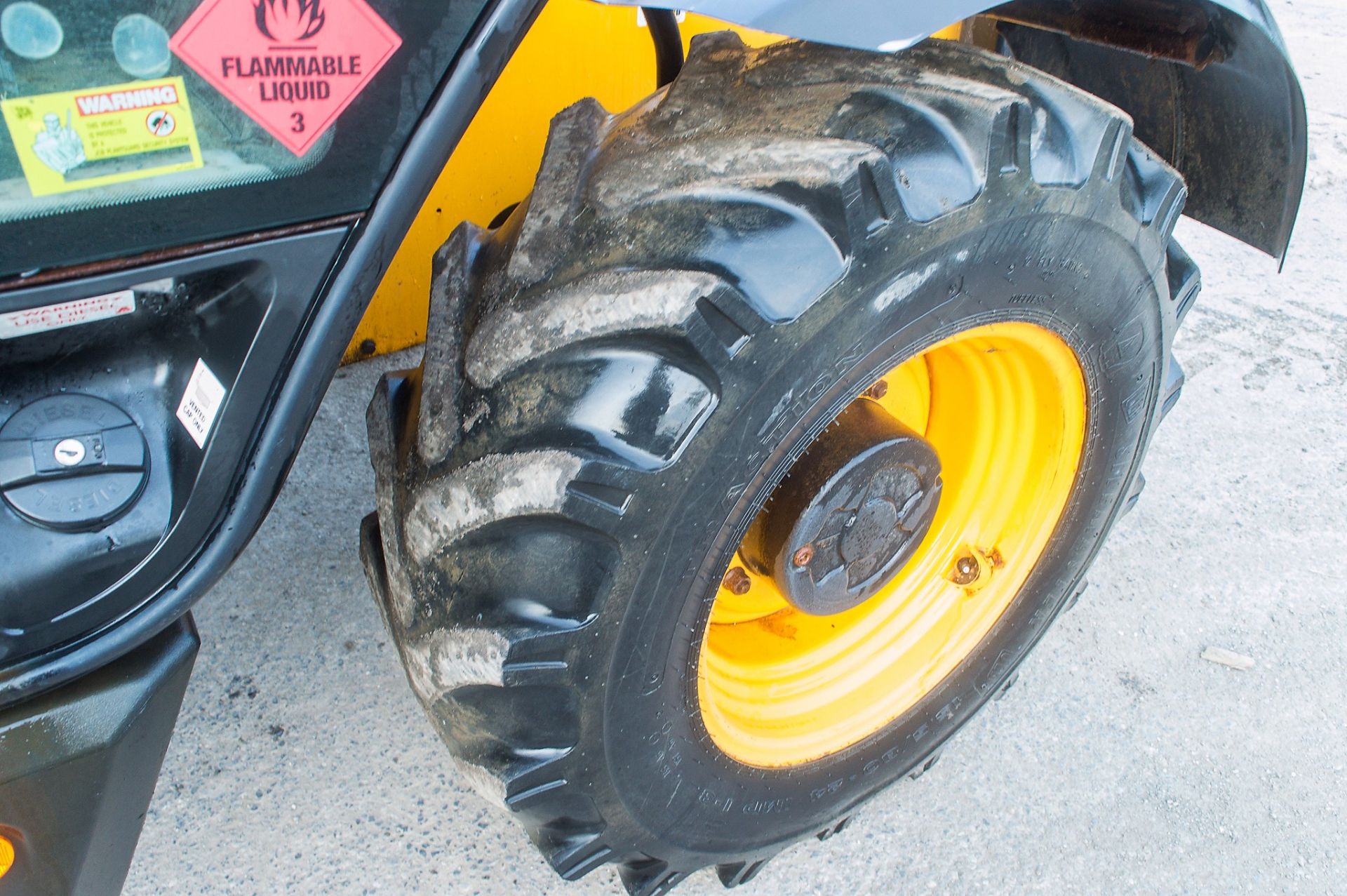 JCB 531-70 7 metre telescopic handler Year: 2014 S/N: 2337067 Recorded Hours: 2020 c/w rear camera - Image 10 of 19