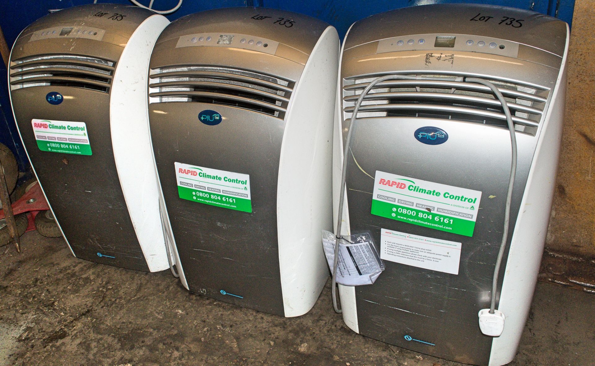 3 - 240v air conditioning units