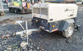 Ingersoll Rand 726E diesel driven mobile air compressor / generator  Year: 2011 S/N: 108979 Recorded