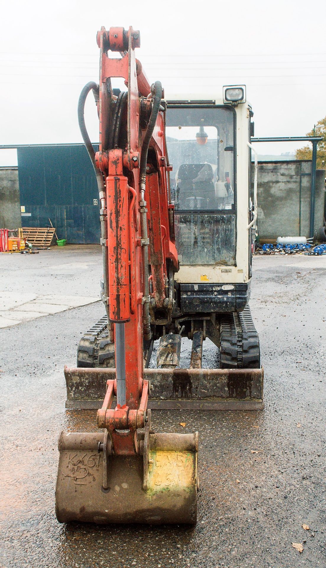 Kubota KX61-3 2.5 tonne rubber tracked mini excavator Year: 2012 S/N: 79211 Recorded Hours: 3061 - Image 5 of 19