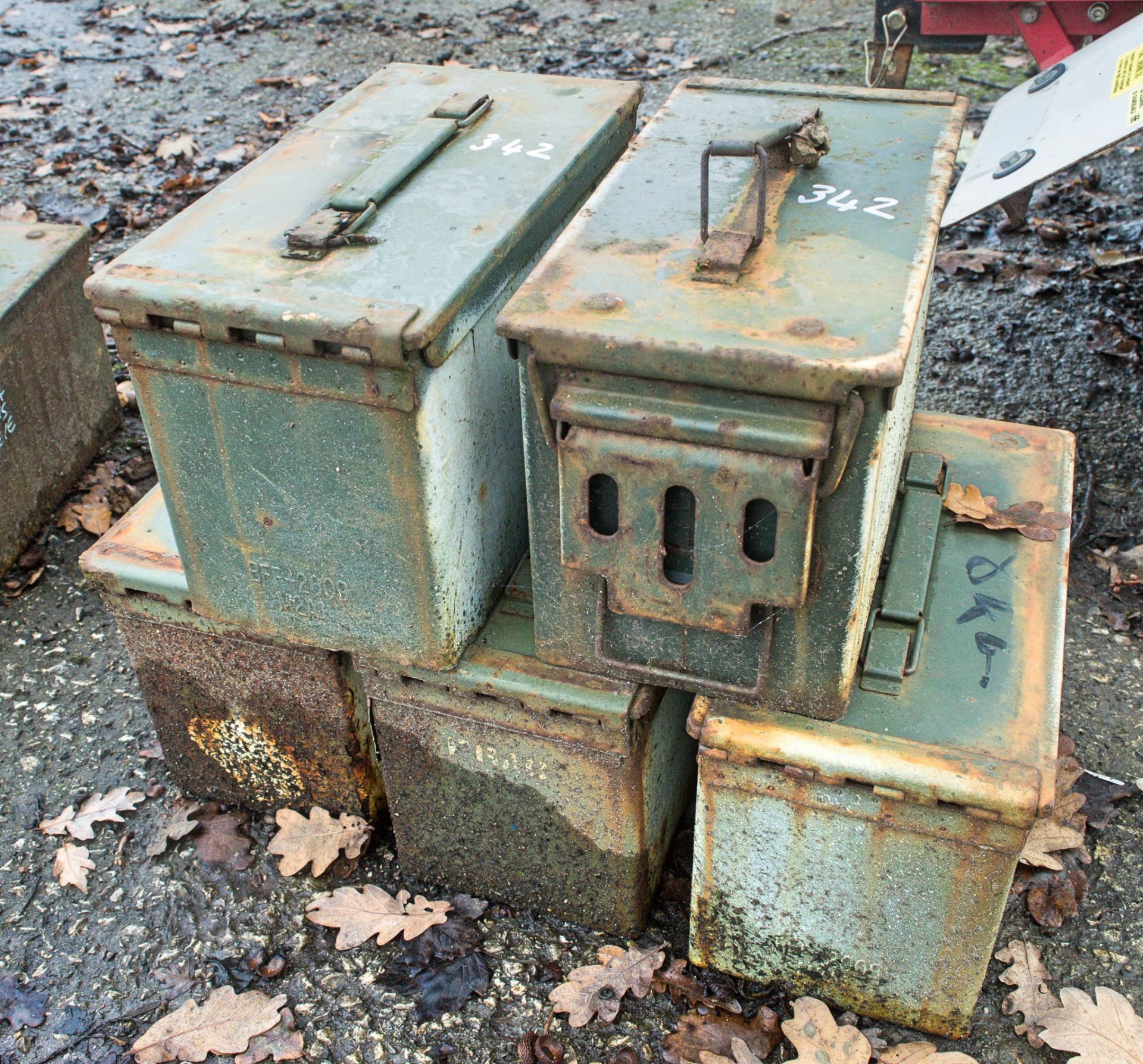 5 - steel ammo boxes