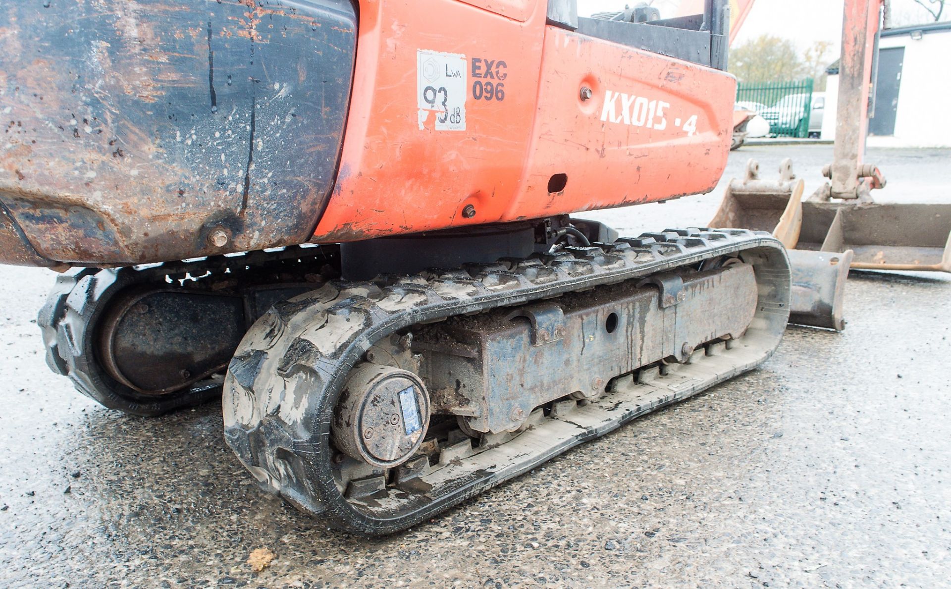 Kubota KX015-4 1.5 tonne rubber tracked mini excavator Year: 2011 S/N: 55607 Recorded Hours: 2768 - Image 9 of 20