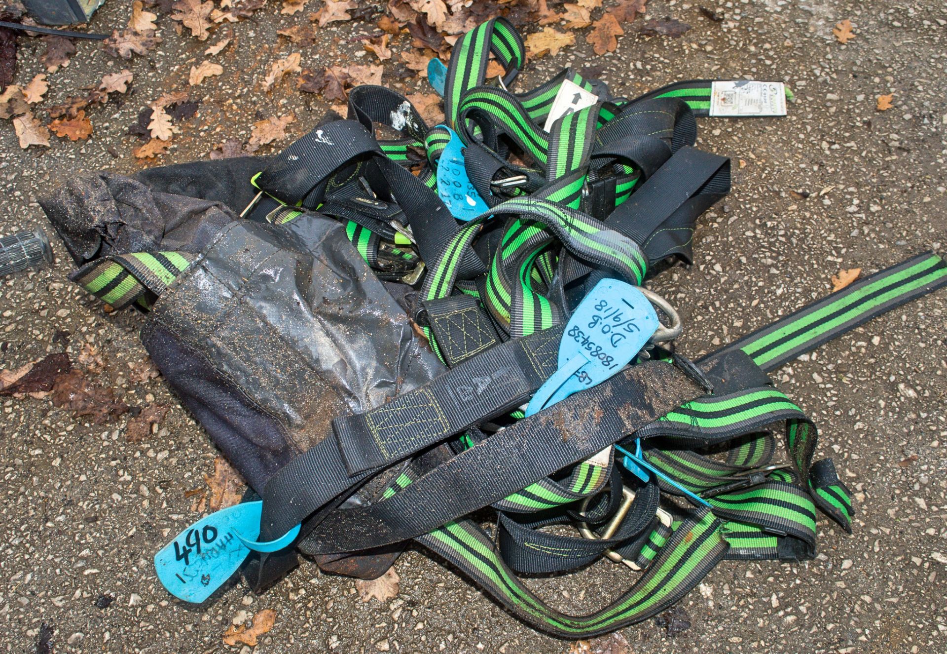 3 - personnel safety harnesses