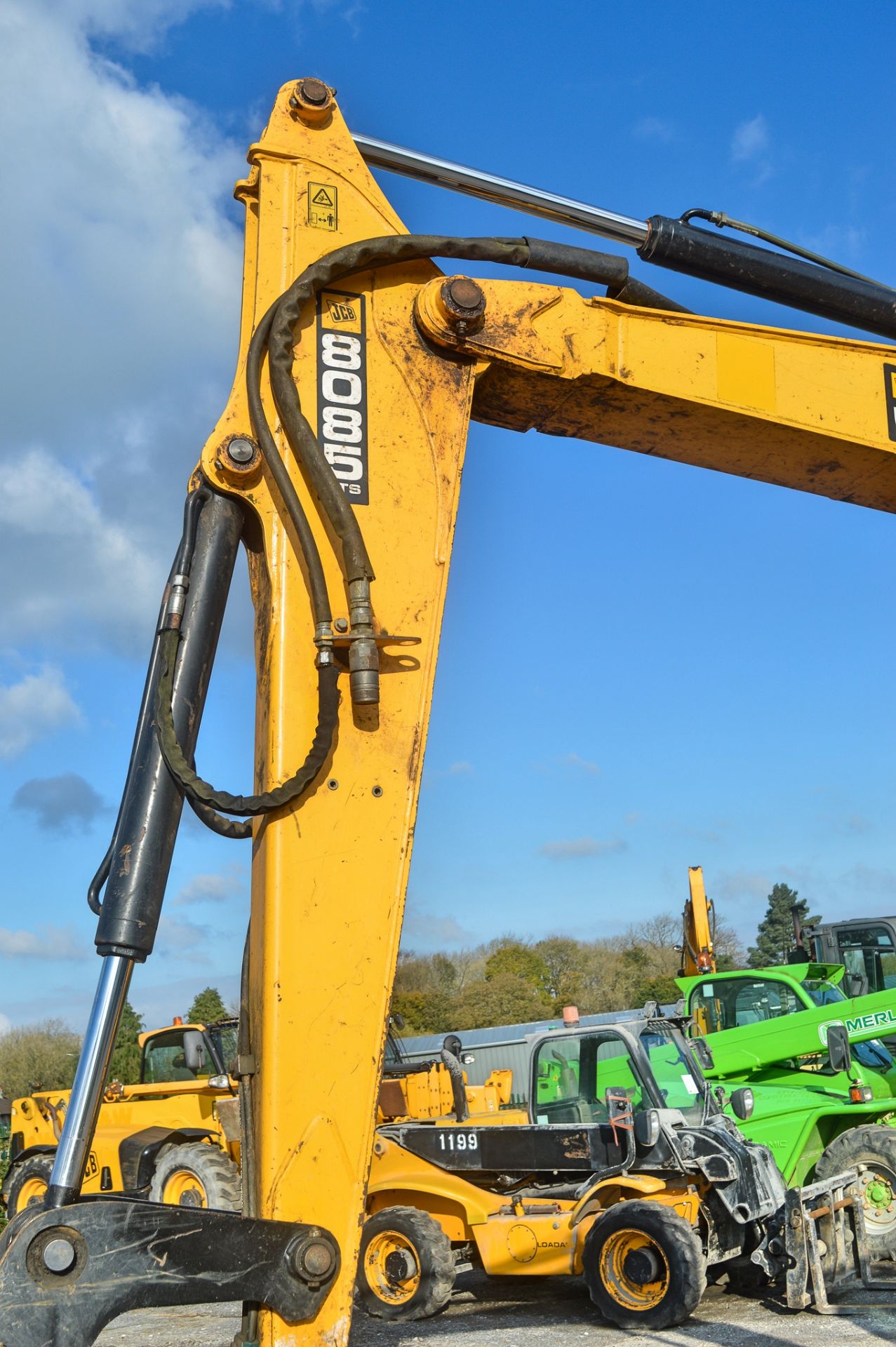 JCB 8085 ZTS 8.5 tonne rubber tracked midi excavator Year: 2012 S/N: 1072502 Recorded Hours: 3250 - Image 12 of 24