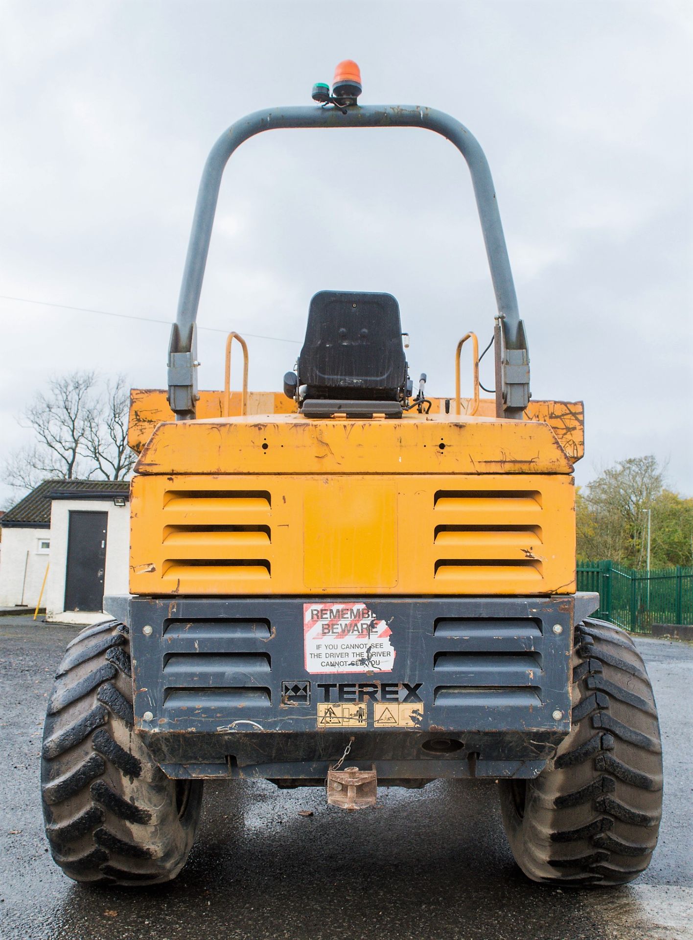 Benford Terex PT9000 9 tonne straight skip dumper Year: 2007 S/N: E707FM360 Recorded Hours:3913 - Image 6 of 19