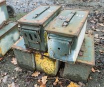 5 - steel ammo boxes