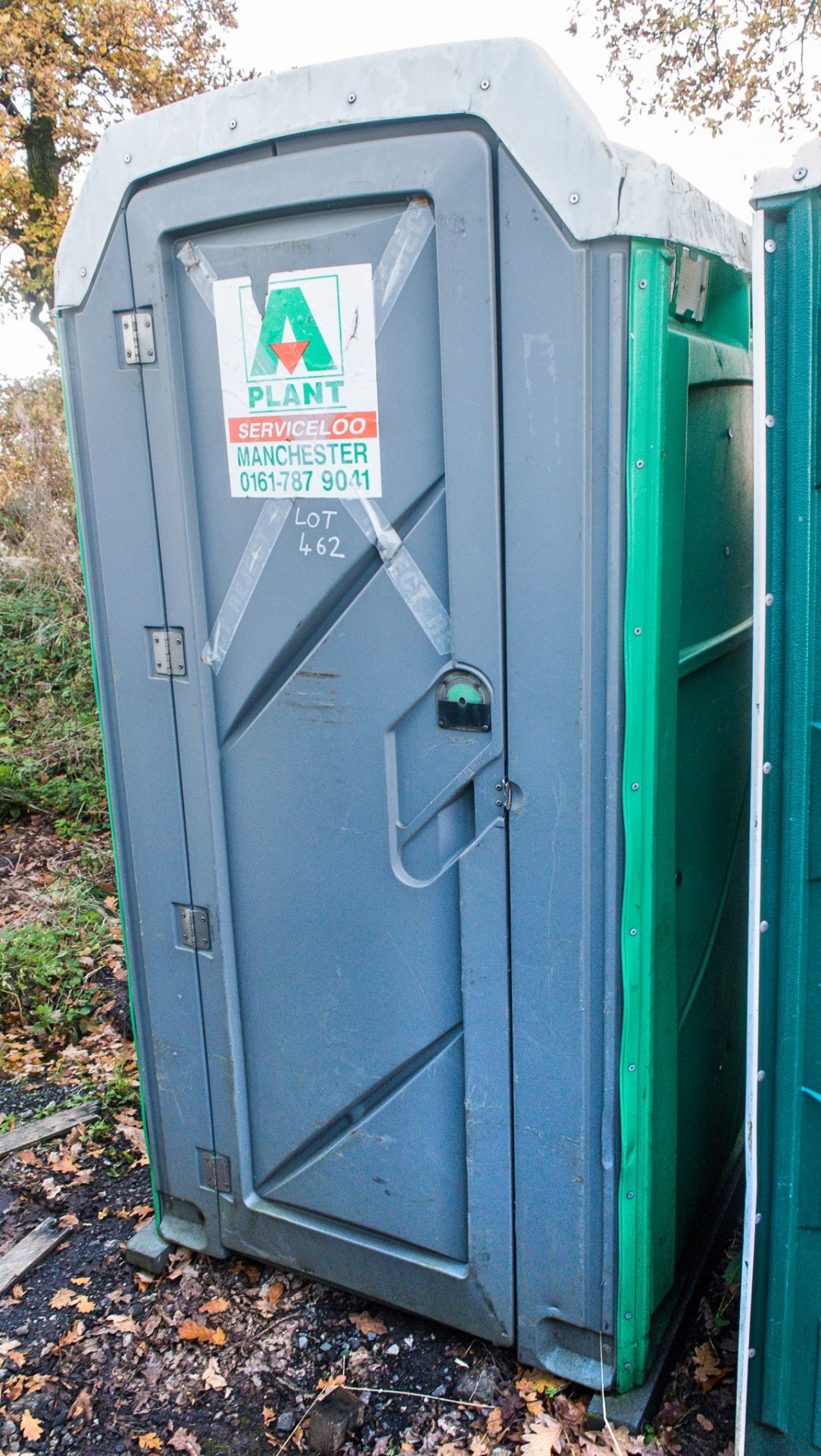 Plastic portable site toilet A172607