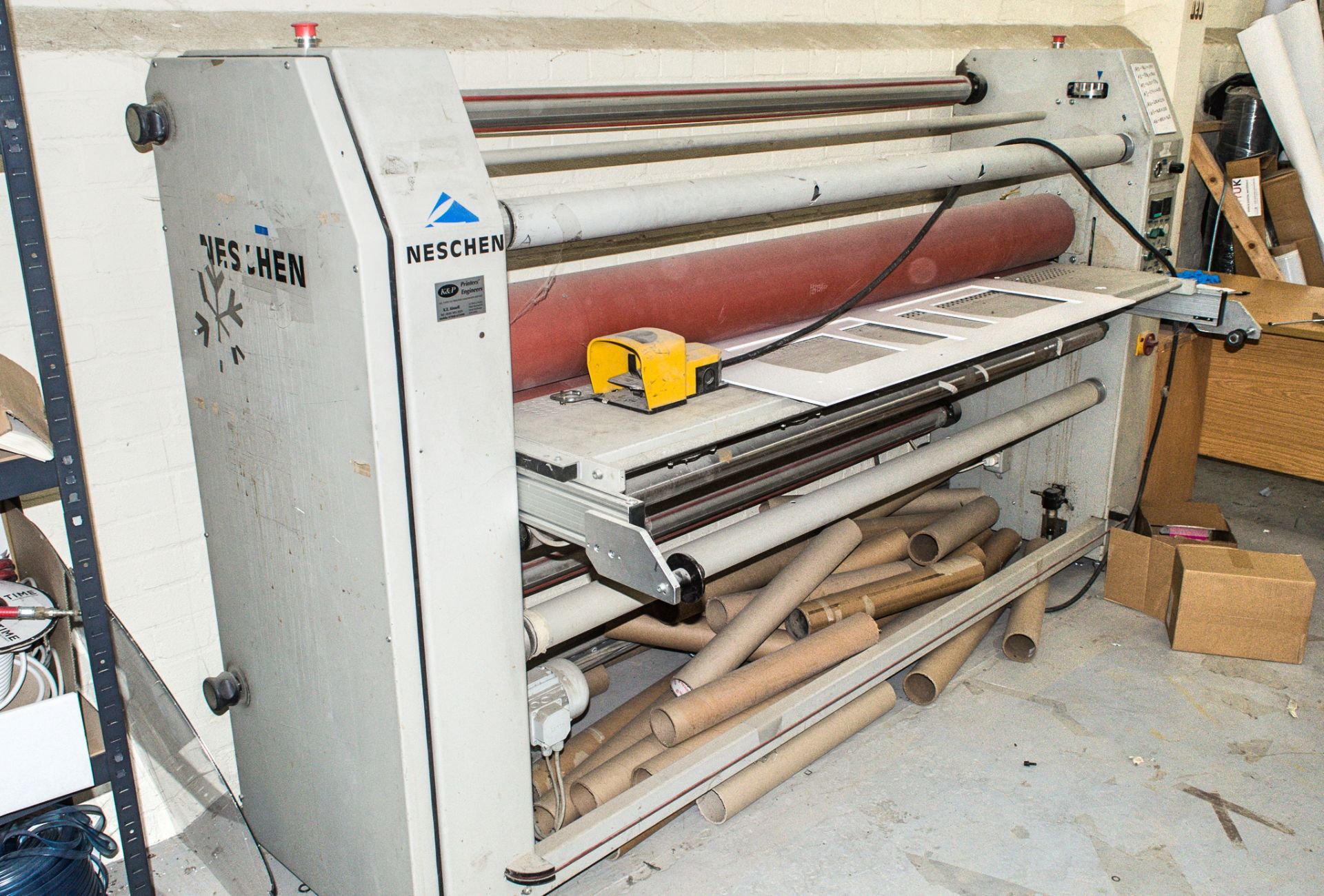 Neschen laminator Roll size: 207 cm c/w foot pedal - Image 2 of 5