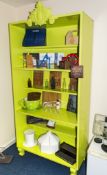 Display cabinet Dimensions: 200 H x 106 W x 46 cm D