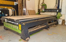 Mantech M4.5 1530 CNC router Year: 2017 S/N: DW1708150101 Bed size: 360 cm x 225 cm x 190 cm c/w