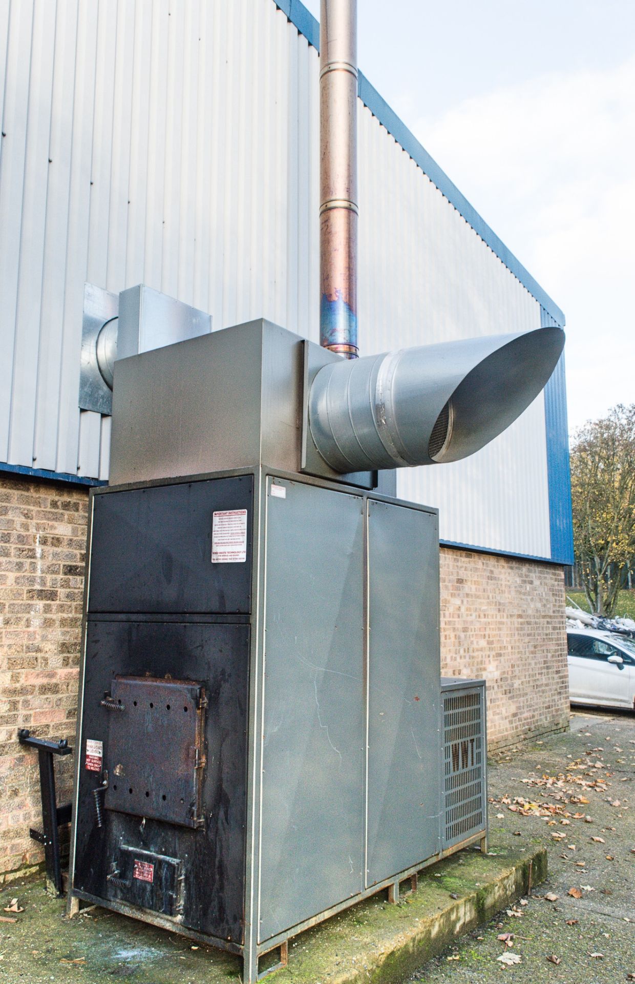 Wood Waste Technology wood burner heater - Image 2 of 5