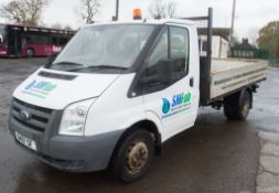 Ford Transit 2.4 115 T330S dropside pickup van  Registration Number: DN11 VZB  Date of first