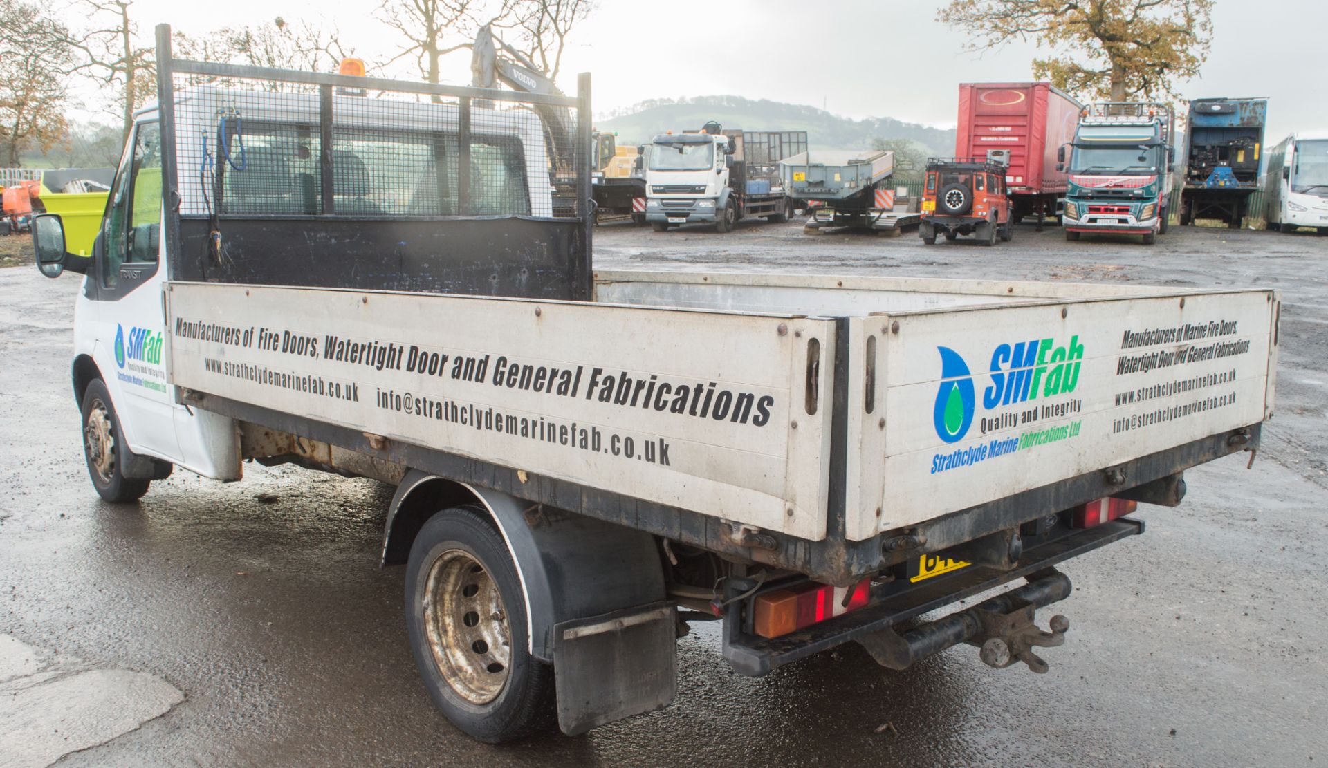 Ford Transit 2.4 115 T330S dropside pickup van  Registration Number: DN11 VZB  Date of first - Image 4 of 13