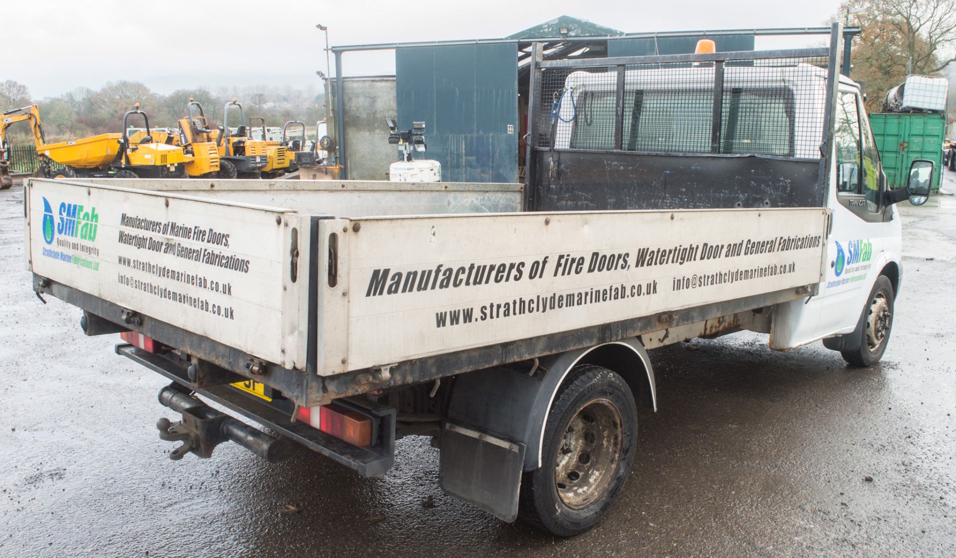 Ford Transit 2.4 115 T330S dropside pickup van  Registration Number: DN11 VZB  Date of first - Image 6 of 13