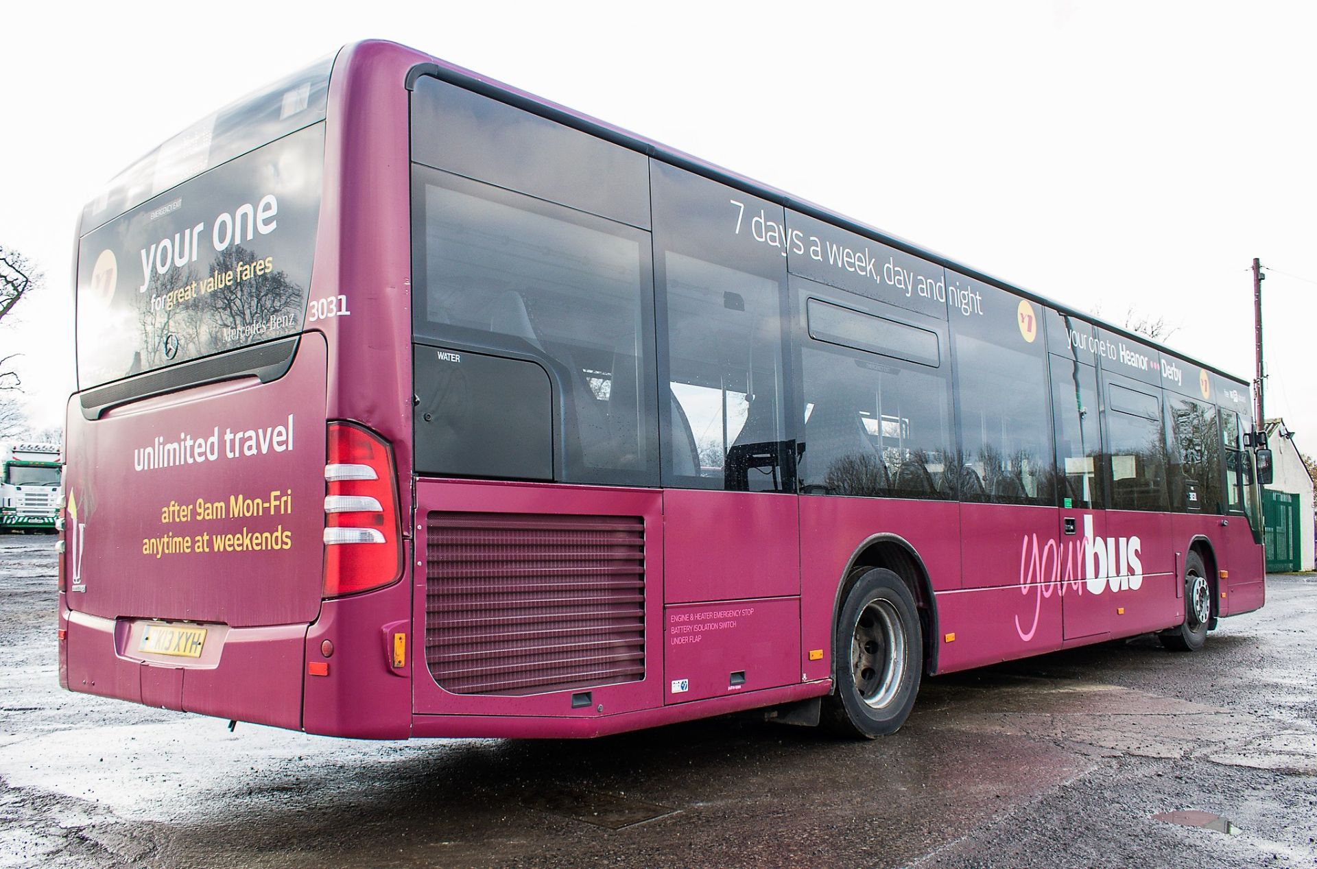 Mercedes Benz O530 Euro V 38 seat single deck service bus Registration Number: BK13 XYH Date of - Image 4 of 17