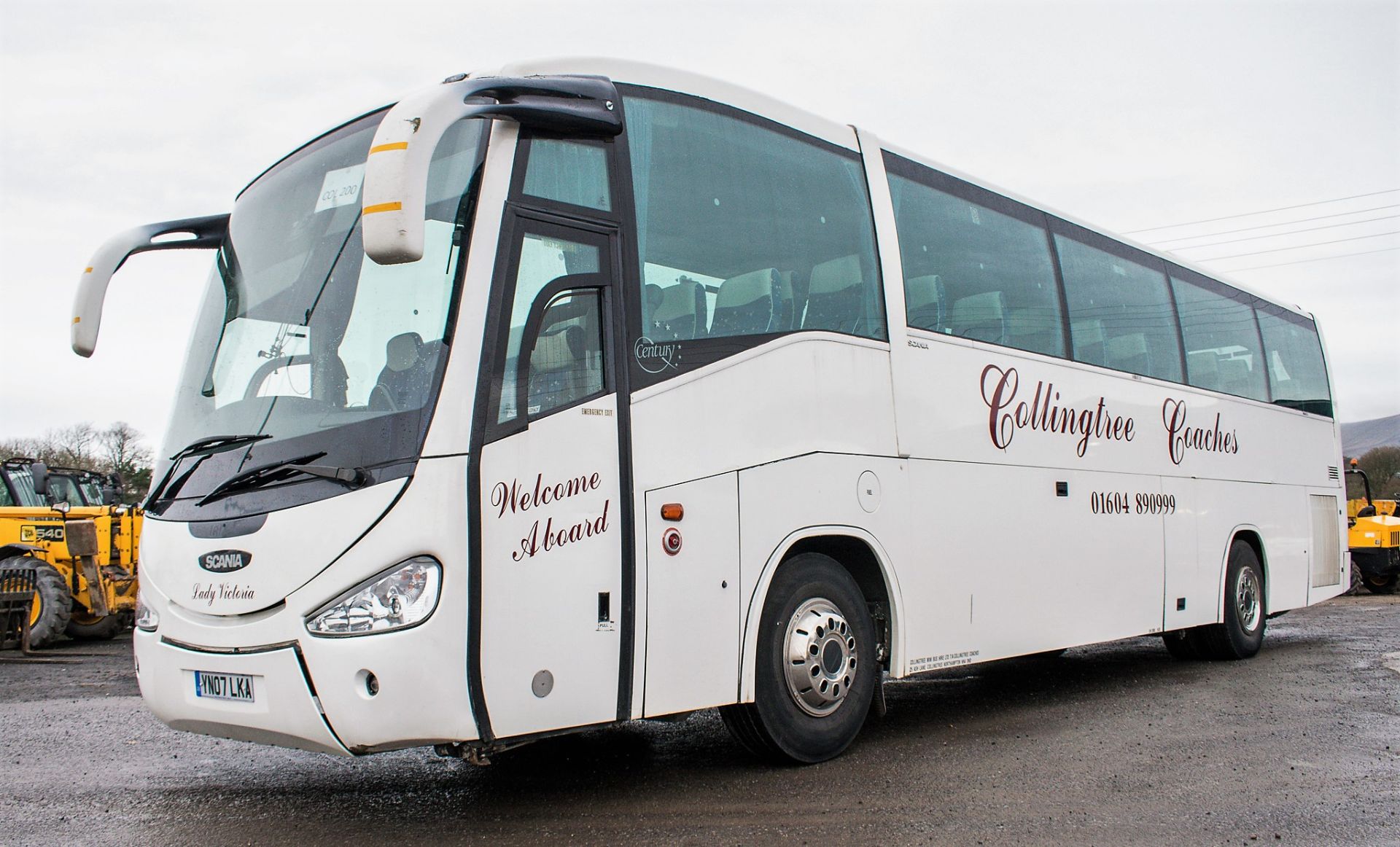 Scania Irizar Century 49 seat luxury coach Registration Number: YN07 LKA Date of Registration: 03/