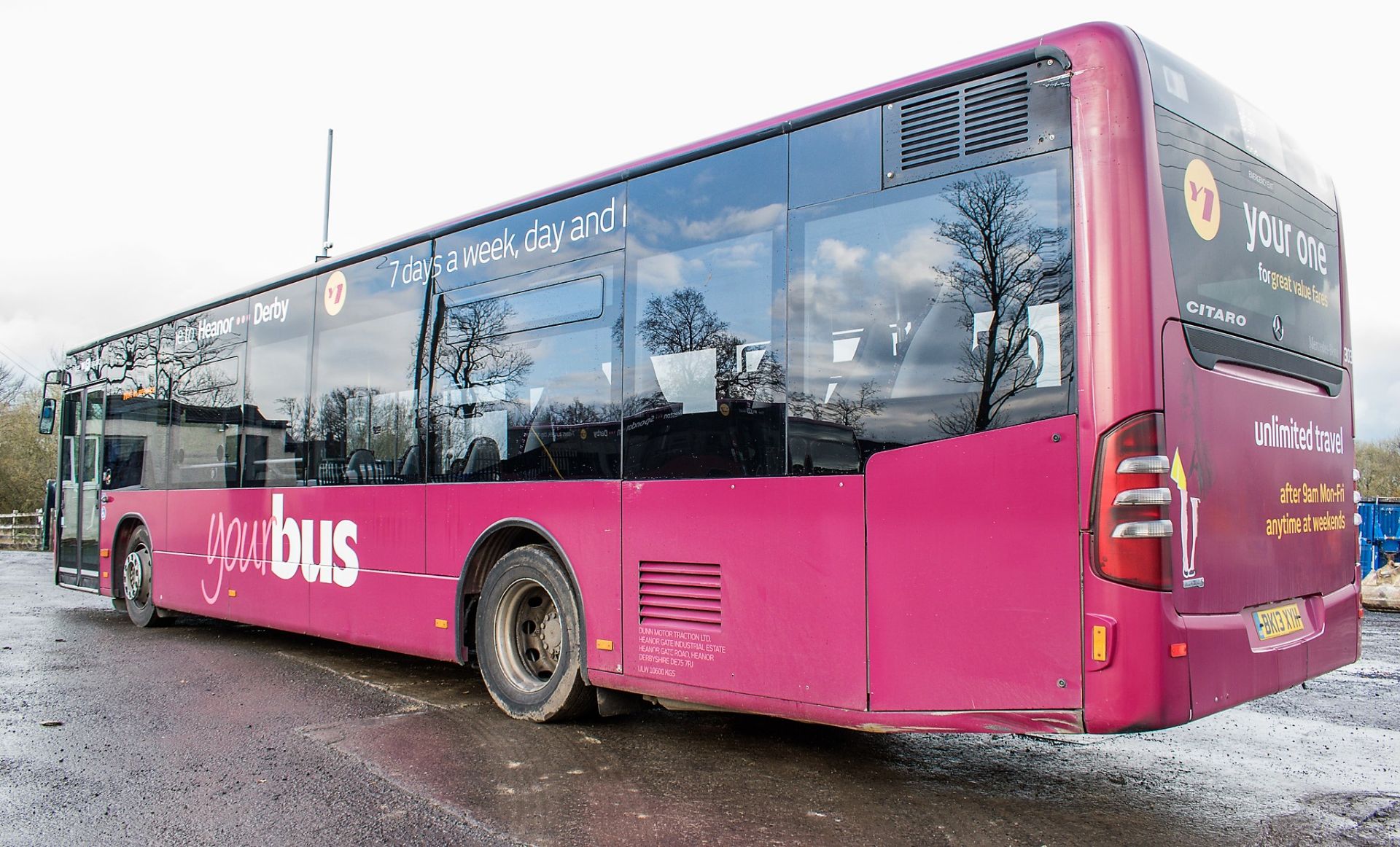 Mercedes Benz O530 Euro V 38 seat single deck service bus Registration Number: BK13 XYH Date of - Image 3 of 17