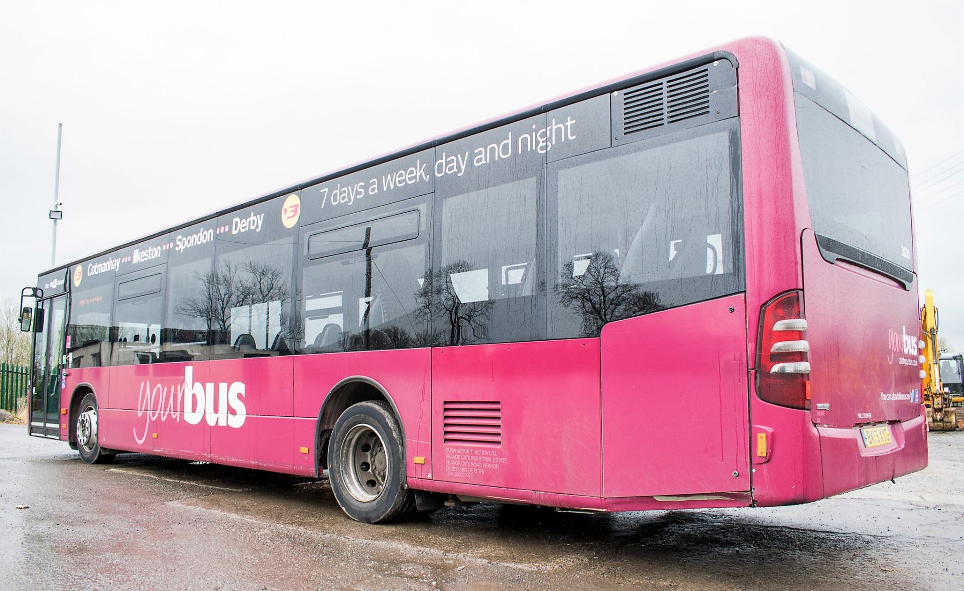 Mercedes Benz O530 Euro V 38 seat single deck service bus Registration Number: BK13 XYG Date of - Image 3 of 17