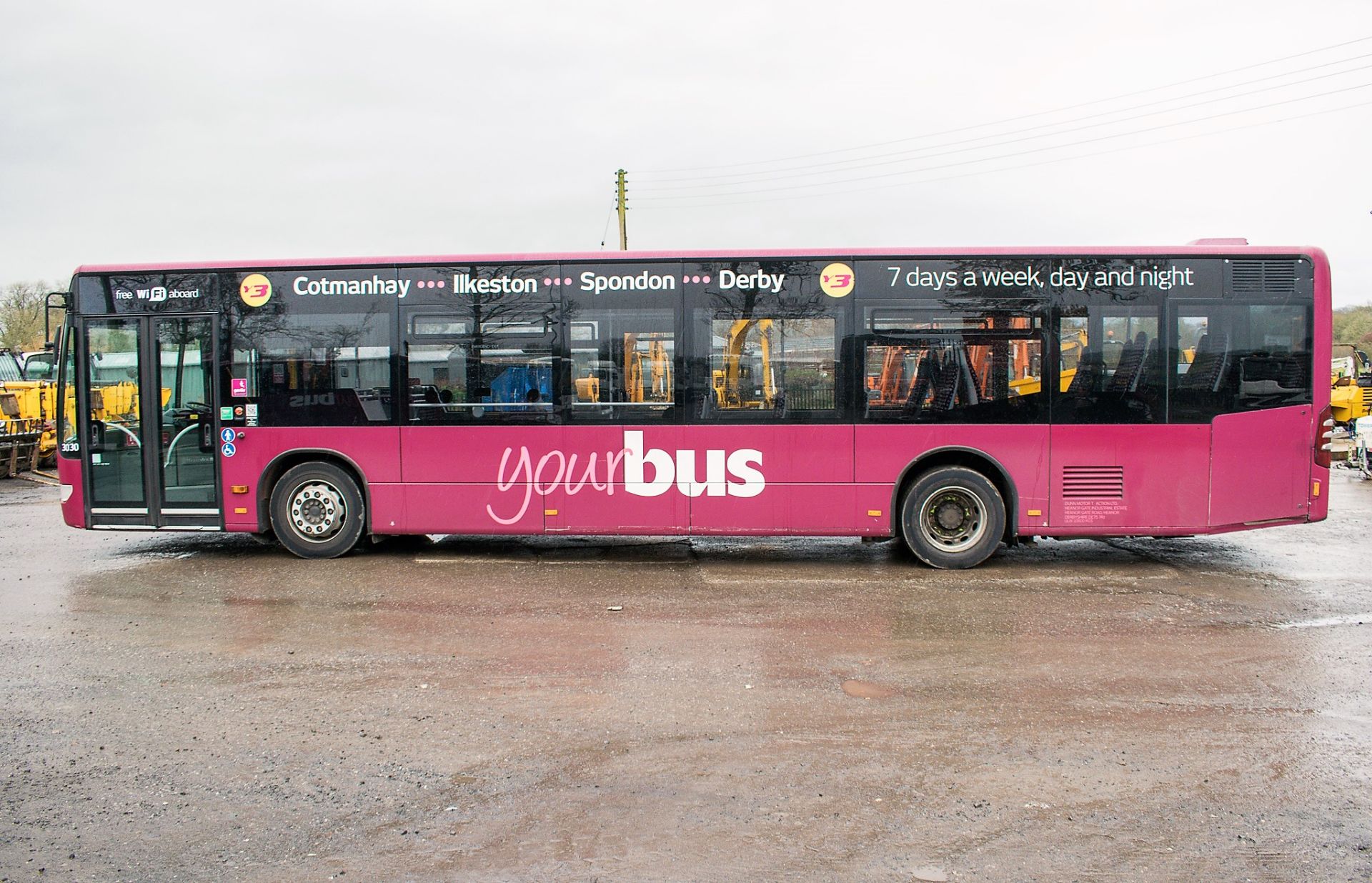 Mercedes Benz O530 Euro V 38 seat single deck service bus Registration Number: BK13 XYG Date of - Image 8 of 17