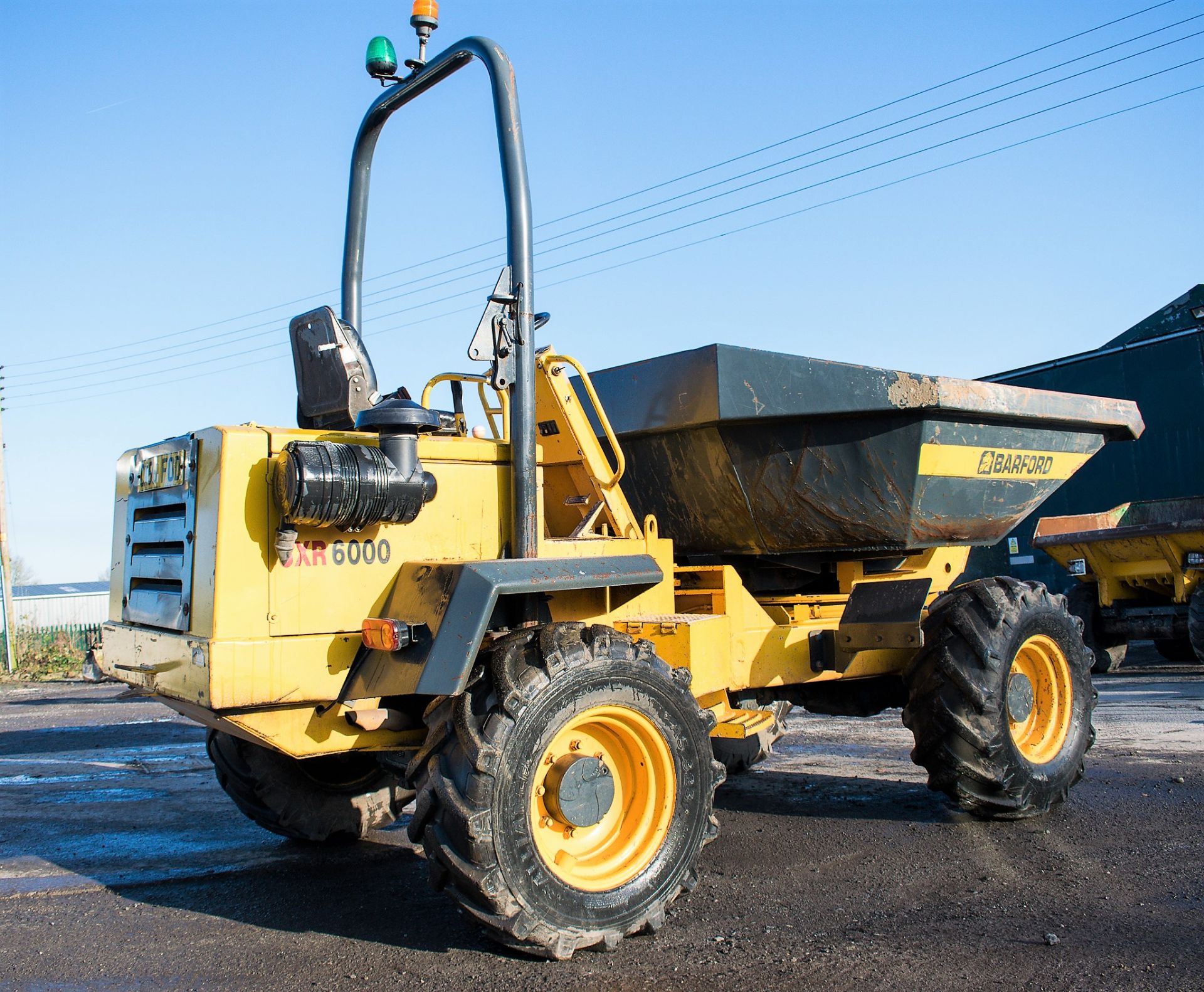 Barford 6 tonne swivel skip dumper Year: S/N: Recorded Hours: 2740 - Image 3 of 17