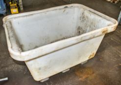 Plastic mortar tub