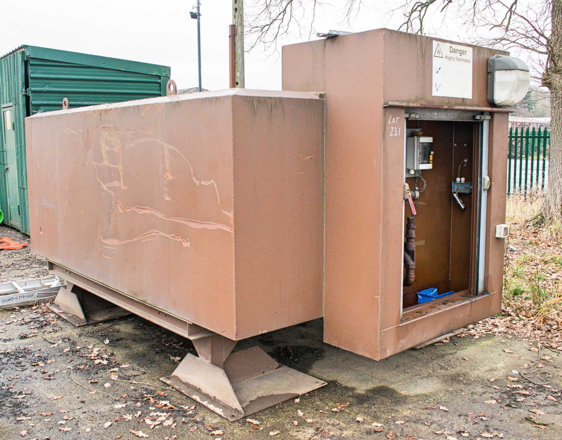 8000 litre steel fuel tank