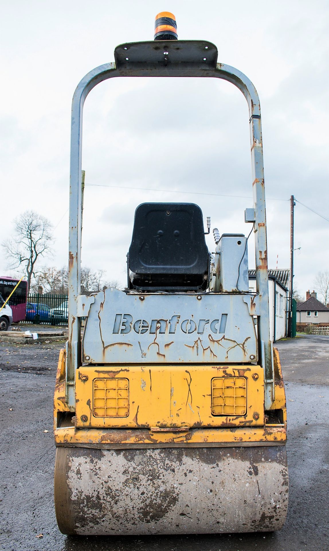 Benford Terex TV1200 double drum ride on roller Year: 2002 S/N: ET02CC033 Recorded Hours: 2434 - Image 6 of 14