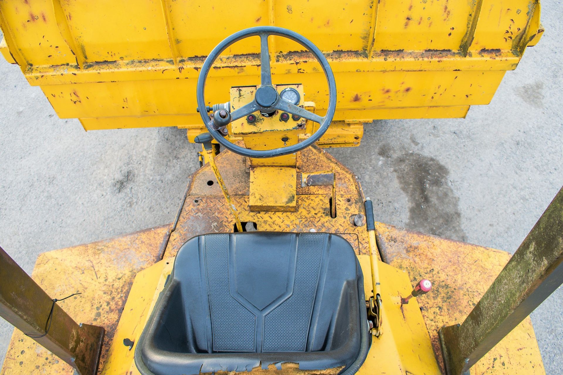 Benford Terex 5 tonne straight skip dumper S/N: A446 Recorded Hours: Not displayed (Clock blank) - Image 15 of 16