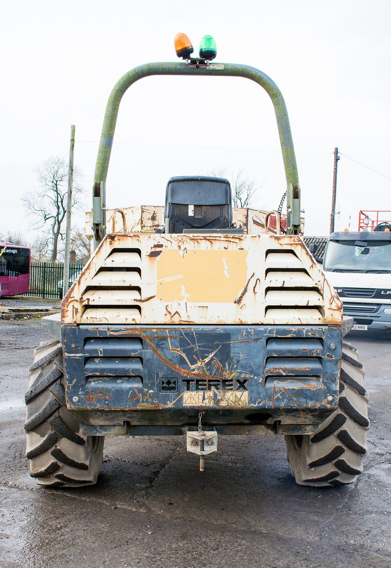 Benford Terex 6 tonne swivel skip dumper Year: 2007 S/N: E706FX443 Recorded Hours: 3056 D1278 - Image 6 of 19