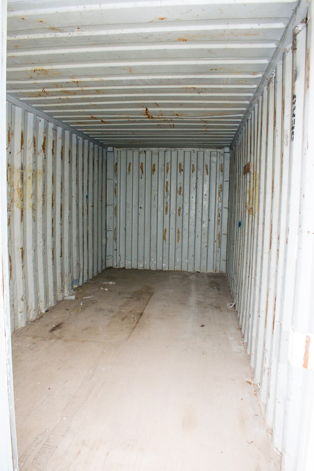 20 ft x 8 ft steel shipping container c/w keys - Image 7 of 7