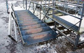 Steel stair case & gantry