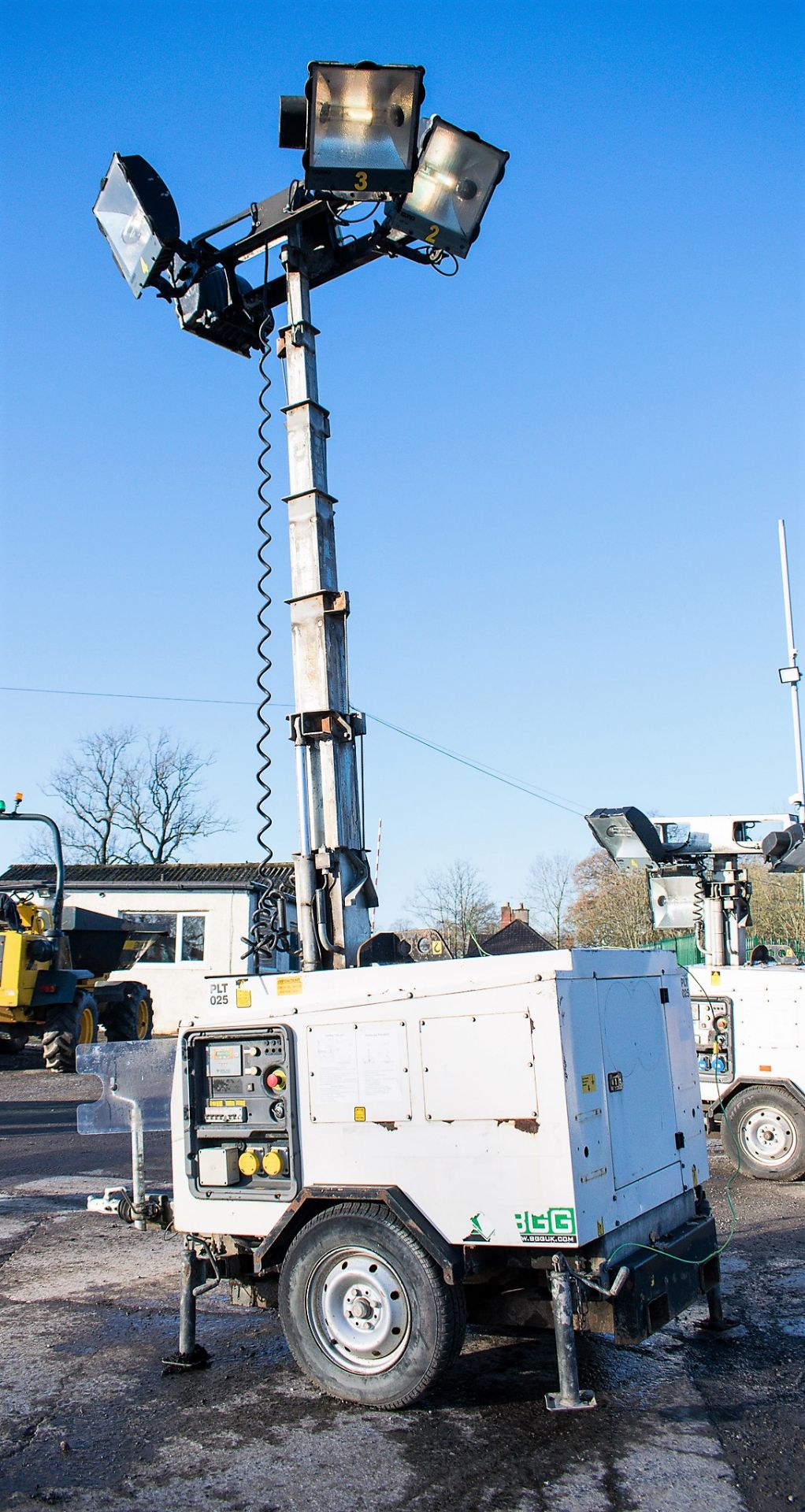 BGG diesel driven mobile lighting tower Recorded Hours: 8126 PLT025 - Image 5 of 7