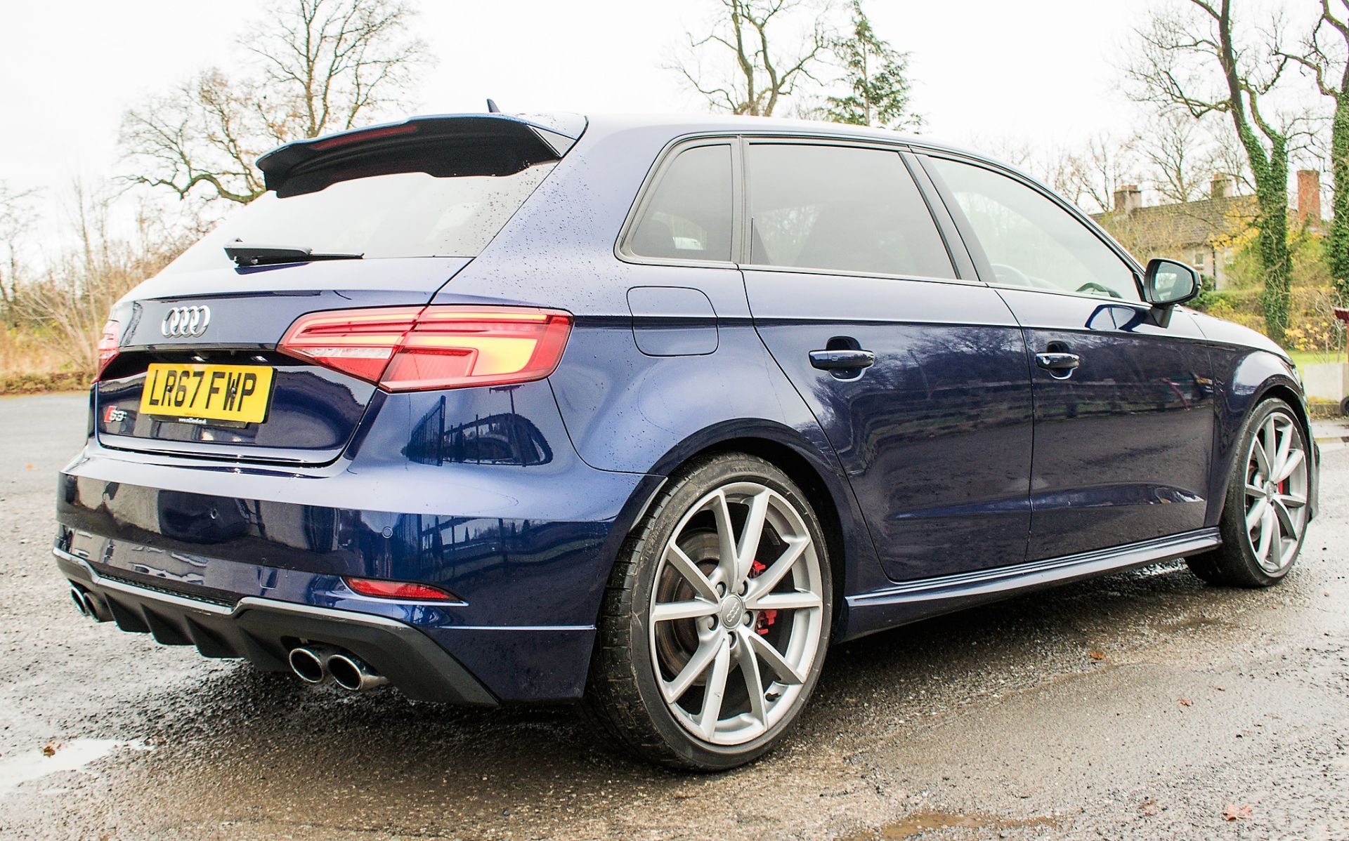 Audi S3 Black Edition 2.0 TFSi Quattro 5 door hatchback car Registration Number: LR67 FWP Date of - Image 3 of 27