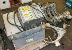 Pallet of fusion welding equipment as photographed