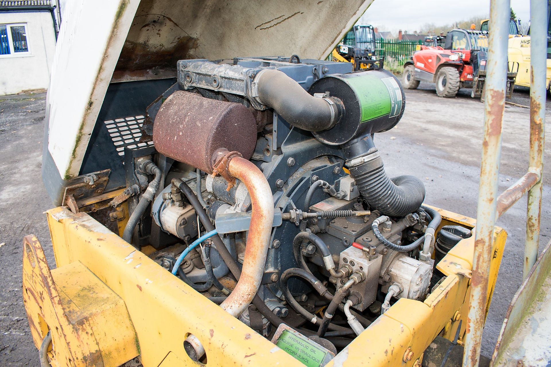 Benford Terex TV1200 double drum ride on roller Year: 2002 S/N: ET02CC033 Recorded Hours: 2434 - Image 12 of 14