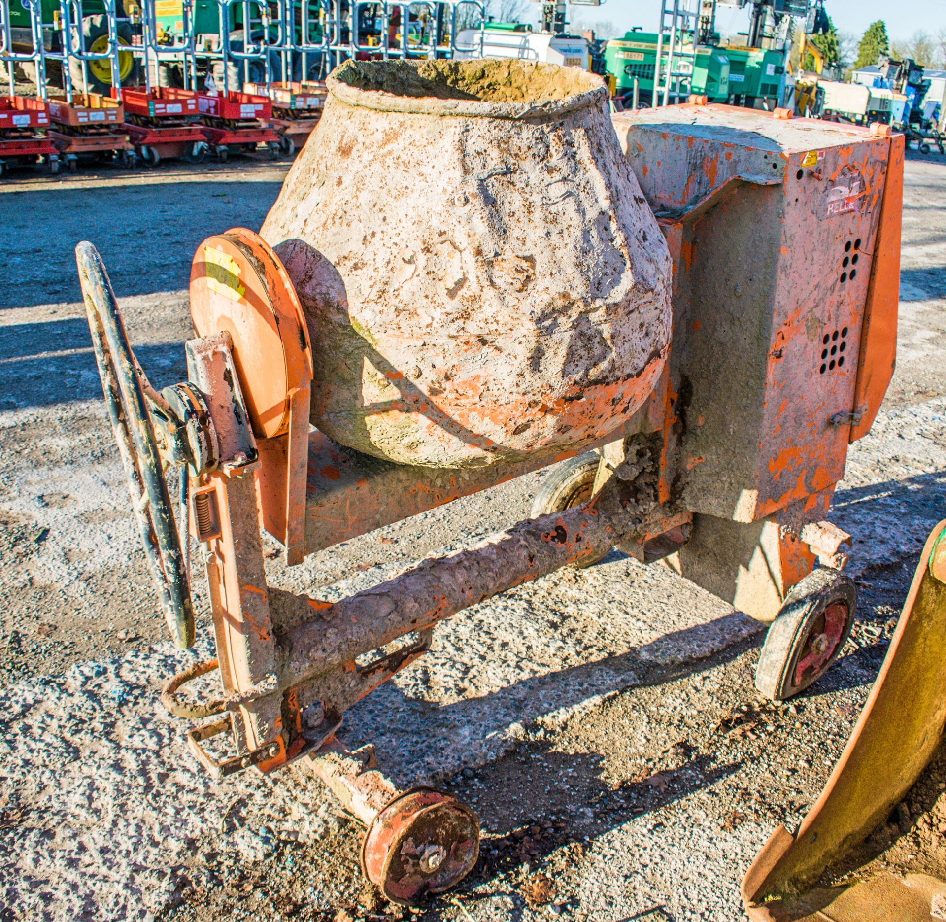 Belle 100XT diesel driven cement mixer 1884 - Image 2 of 2