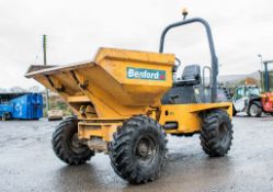 Benford Terex 3 tonne swivel skip dumper Year: 2003 S/N: E302AS044 Recorded Hours: 3237 DPR042