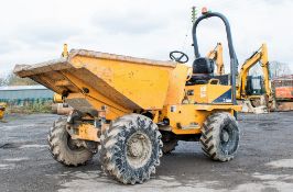 Thwaites 3 tonne swivel skip dumper Year: 2008 S/N: C2408 Recorded Hours: 2424 D1569