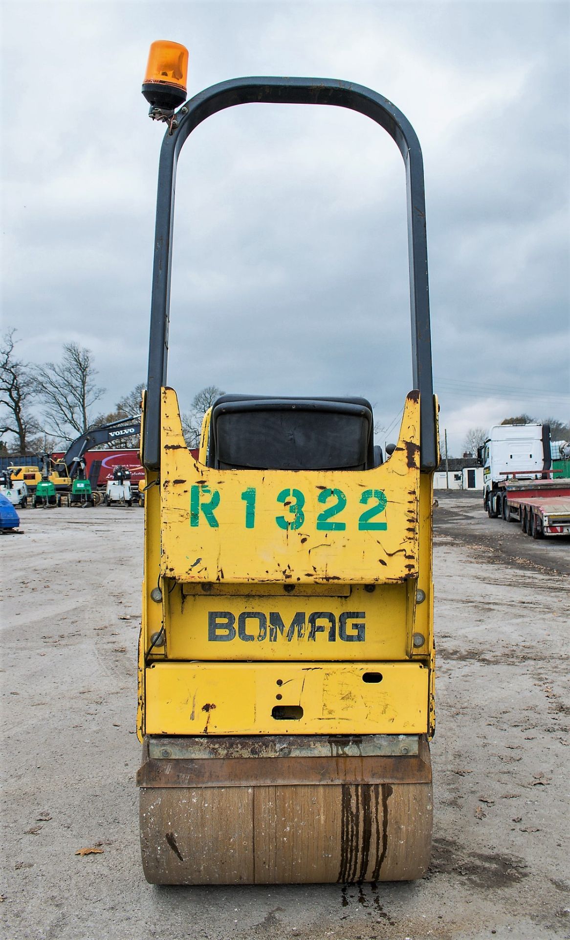 Bomag BW80 AD-2 double drum ride on roller Year: 2005 S/N: 485684 Recorded Hours: Not displayed ( - Image 6 of 13